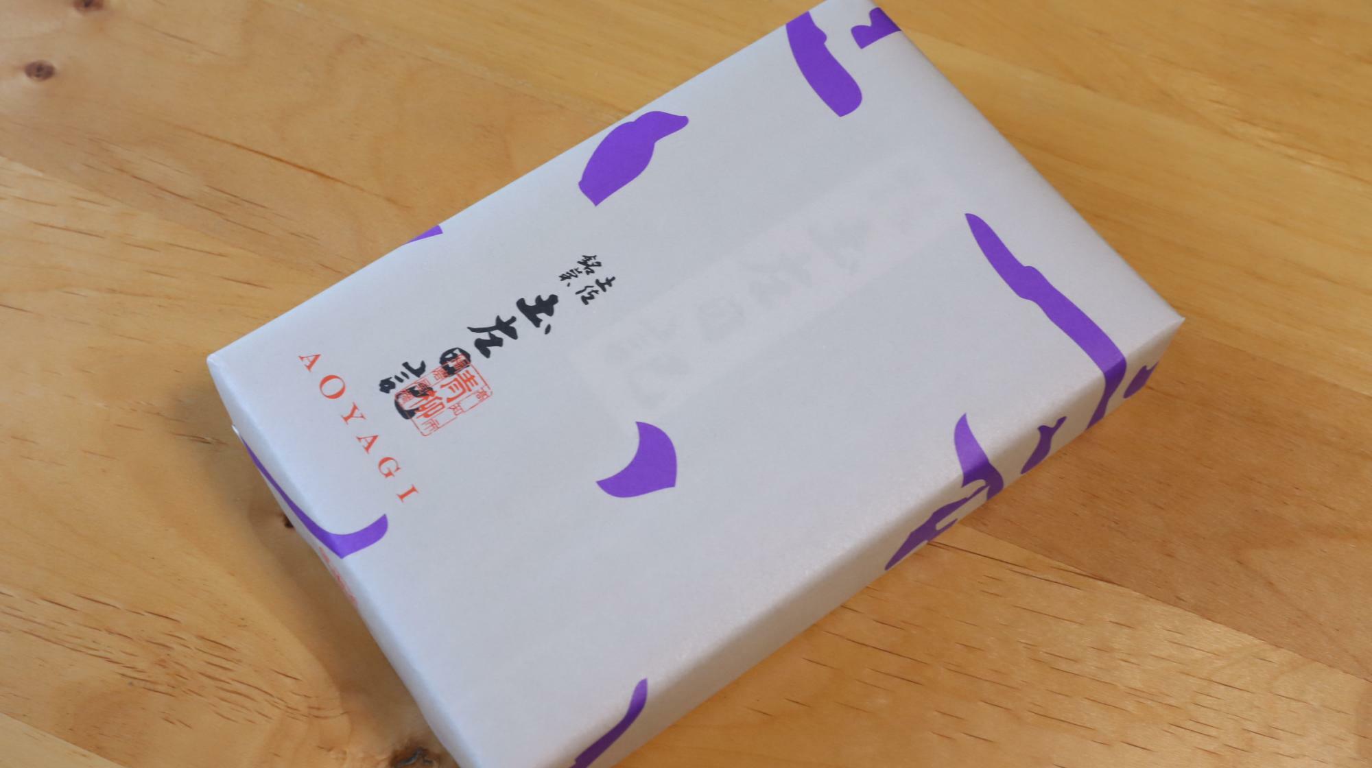 青柳の土佐銘菓、土佐日記の包み